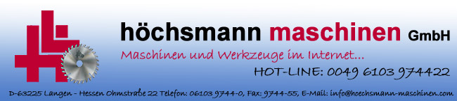 h?hsmann maschinen